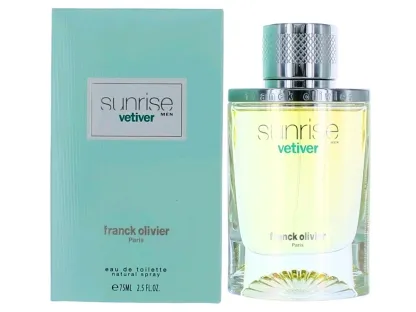 FRANCK OLIVIER Sunrise Vetiver בושם לגבר א.ד.ט 75 מ"ל