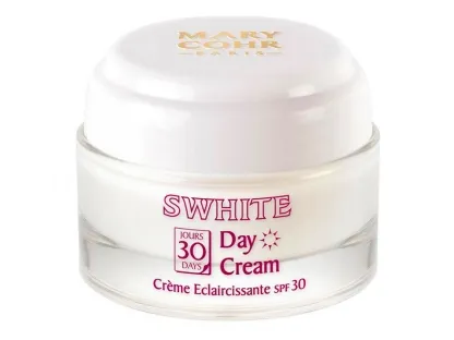 Mary Cohr sWhite Brightening Cream SPF 30 קרם הבהרה ליום 50 מ"ל